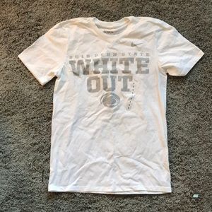 NWT Nike Penn State Whiteout T-shirt